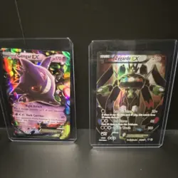 Pokemon Gengar EX & Zygarde EX Holo Card Lot Nintendo English TCG - Image 1