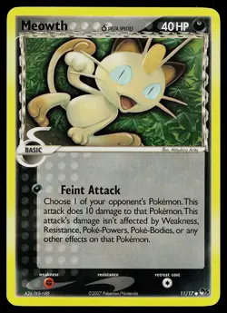 Pokemon Card - Meowth POP Series 5 11/17 Common - Image 1