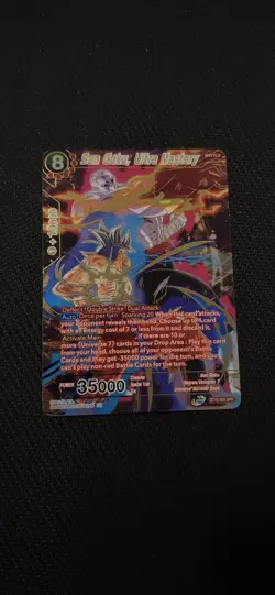 Dragon Ball Super Card Game Son Goku Ultra Mastery Foil Card BT16-005 Near Mint - Image 1