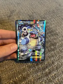 Pokemon TCG Blastoise EX Promo Holo Rare Card XY122 2016 - Image 2
