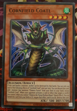 Cornfield Coatl OP24-EN007 Super Rare Yugioh Card - Image 1