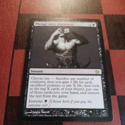 Mtg Plunge Into Darkness VLP Mirrodin Magic Instant Card - Image 2