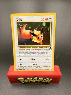 Eevee 11 Pokemon TCG Black Star Promo Holo NM / LP Vintage 2000 Card - Image 1