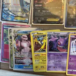 Pokemon TCG Card Collection Lot Gengar Rare Holo Charizard Ex Old School Mid Era - Image 5