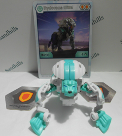 Bakugan Hydorous Ultra White Haos Battle Planet B200 - Cards - Cores - Image 1