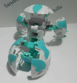 Bakugan Hydorous Ultra White Haos Battle Planet B200 - Cards - Cores - Image 5