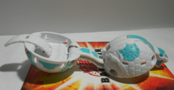 Bakugan Fangzor White Haos B100 Battle Planet - Card - Cores - Image 2