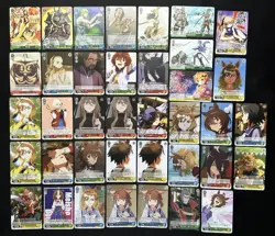 Weiss Schwarz Japanese Card job Lot Bandai Namco Japan TCG Mixed Trading Cards - Image 1