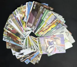 Weiss Schwarz Japanese Card job Lot Bandai Namco Japan TCG Mixed Trading Cards - Image 5