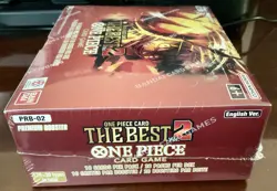 One Piece Card Game PRB-02 Premium Booster Box SEALED English Bandai OP TCG - Image 4