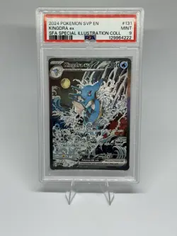 Kingdra ex 131 SV: Scarlet & Violet Promo Cards Holo Mint PSA 9 - Image 4