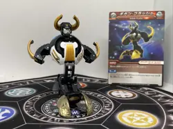 Bakugan BakuTech Haos Gigan Taures & Card MG Japan Import Rare - Image 1