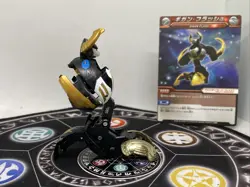 Bakugan BakuTech Haos Gigan Taures & Card MG Japan Import Rare - Image 2