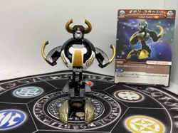 Bakugan BakuTech Haos Gigan Taures & Card MG Japan Import Rare - Image 5