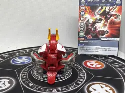 Bakugan Pyrus Flare Dragaon Bakutech & Card MG Japan Import Rare - Image 3