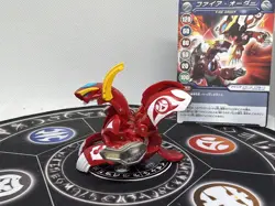 Bakugan Pyrus Flare Dragaon Bakutech & Card MG Japan Import Rare - Image 4