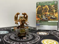 Bakugan Subterra Gran Panzer & Card MG BakuTech Re-released Version Rare - Image 1