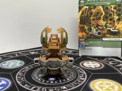 Bakugan Subterra Gran Panzer & Card MG BakuTech Re-released Version Rare - Image 3