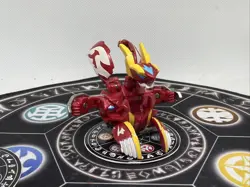 Bakugan BakuTech Pyrus Gren Dragaon Dragonoid & Ability Card Japan Import Rare - Image 1