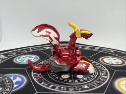 Bakugan BakuTech Pyrus Gren Dragaon Dragonoid & Ability Card Japan Import Rare - Image 2