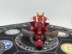 Bakugan BakuTech Pyrus Gren Dragaon Dragonoid & Ability Card Japan Import Rare - Image 3