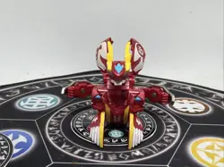 Bakugan BakuTech Pyrus Gren Dragaon Dragonoid & Ability Card Japan Import Rare - Image 5