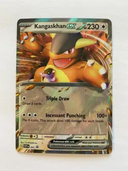 Kangaskhan ex 055 Sv: Scarlet & Violet Promo Cards Holo Near Mint - Image 1