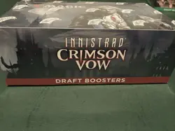 Magic: The Gathering Innistrad: Crimson Vow Draft Booste Box - 36 Packs 630509993475 - Image 1