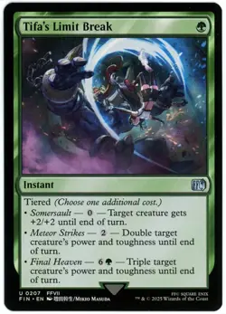 Tifa's Limit Break - 0207 - Final Fantasy - MTG - NM/M - Image 1