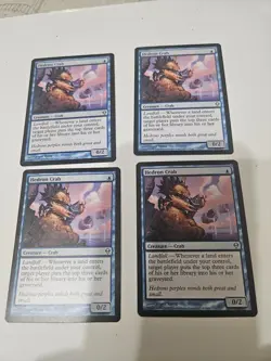4x Hedron Crab Zendikar Regular LP Creature Magic the Gathering Zendikar - Image 1