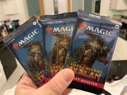 3 x DRAFT Booster Pack ~ The Lost Caverns of Ixalan ~ Magic MTG Sealed - Image 1