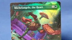 Michelangelo the Heart Borderless FOIL TMC 5 MTG Teenage Mutant Ninja Turtles NM - Image 3