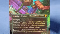 Michelangelo the Heart Borderless FOIL TMC 5 MTG Teenage Mutant Ninja Turtles NM - Image 4