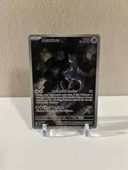 Pokemon SV: Scarlet & Violet Promo Mewtwo 052 Holo English LP - Image 1