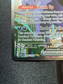 Marnie's Grimmsnarl ex 287/217 SIR Ascended Heroes Pokemon TCG. *FREE SHIPPING* - Image 5