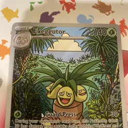 Pokemon Card Exeggutor 135/132 Illustration Rare Mega Evolutions Near Mint - Image 3