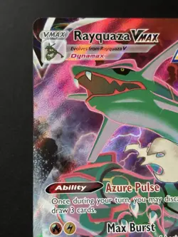 Pokemon TCG Rayquaza VMAX TG20/TG30 Silver Tempest Holo - Image 4