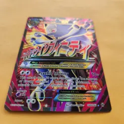 Pokemon TCG M Mewtwo EX Full Art Holo Ultra Rare Card 160/162 Breakthrough NM LP - Image 2