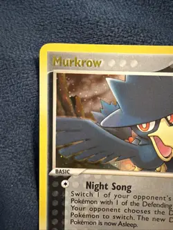 2005 Murkrow Unseen Forces Reverse Holo Card 30/115 Vintage Pokemon TCG VLP - Image 2