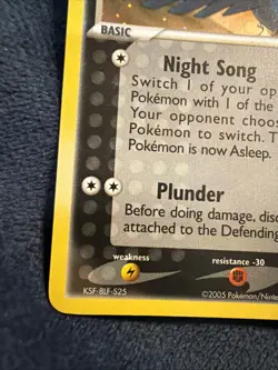 2005 Murkrow Unseen Forces Reverse Holo Card 30/115 Vintage Pokemon TCG VLP - Image 5