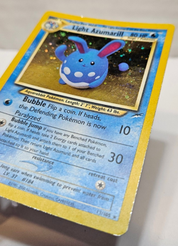 Light Azumarill 13/105 Holo Rare Unlimited Neo Destiny Pokemon 826 - Image 2