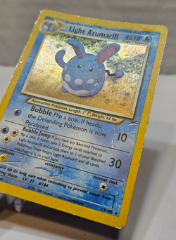 Light Azumarill 13/105 Holo Rare Unlimited Neo Destiny Pokemon 826 - Image 3