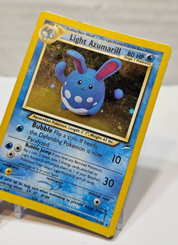 Light Azumarill 13/105 Holo Rare Unlimited Neo Destiny Pokemon 826 - Image 4