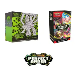 PRESALE Pokemon TCG Perfect Order Pokemon Center ETB + Booster Bundle - Image 1