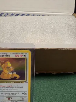 Pokemon TCG: Dragonite Fossil Holo Unlimited Rare Card #4/62 1999 WOTC, LP - Image 3