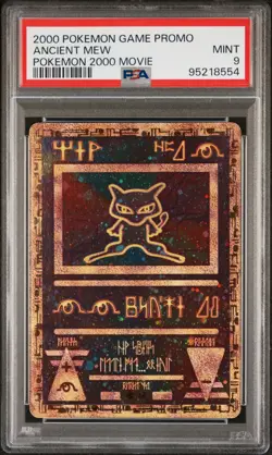 2000 POKEMON GAME MOVIE POKEMON 2000 MOVIE ANCIENT MEW PSA 9 - Image 1