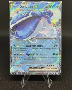 Pokemon TCG - Dondozo ex 066/182 - Destined Rivals - Double Rare - NM - Image 1
