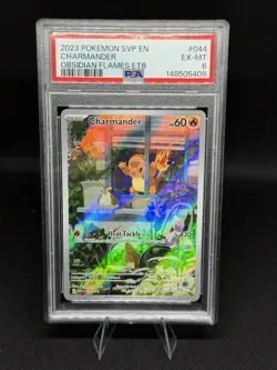 Pokemon TCG - Charmander SVP044 - Black Star Promo - Holo Promo - PSA 6 - Image 1