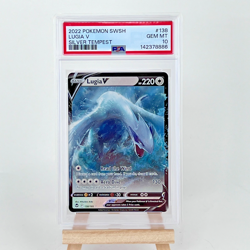 LUGIA V #138 PSA 10 • 2022 POKEMON SWORD & SHIELD SILVER TEMPEST - Image 1