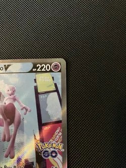 Mewtwo V (Alternate Full Art) 072/078 Pokemon GO Holo - Image 4